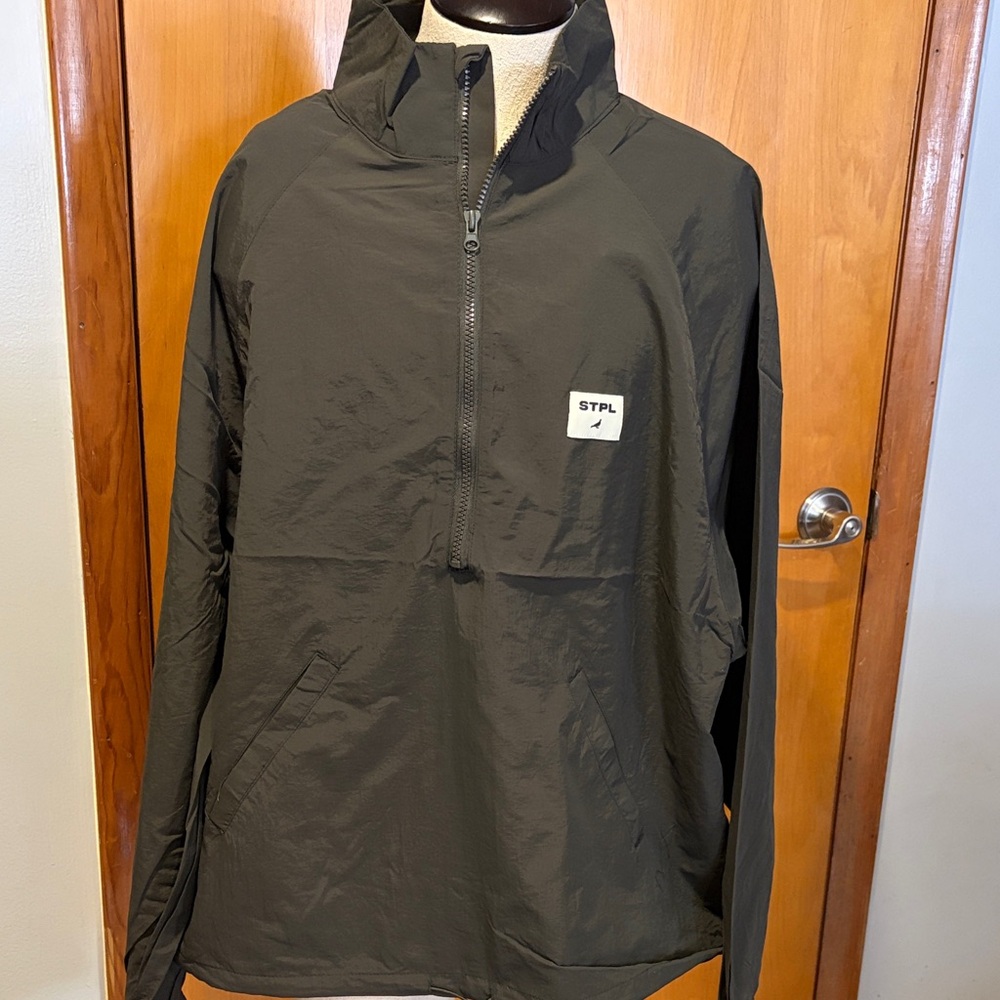 Mens Jeff Staple Black Windbreaker Jacket Size L NWT